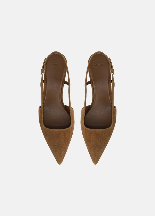 Bianca Suede Slingback Heel - Image 4