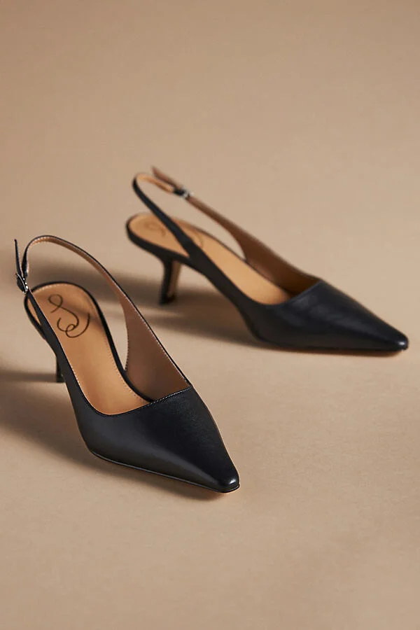 Bianka Slingback Kitten Heels - Image 2