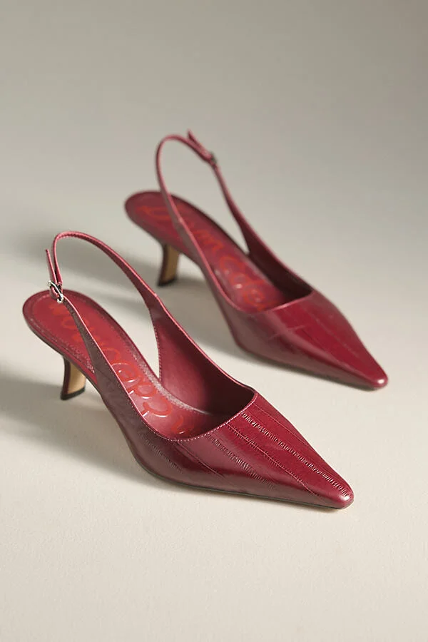 Bianka Slingback Kitten Heels