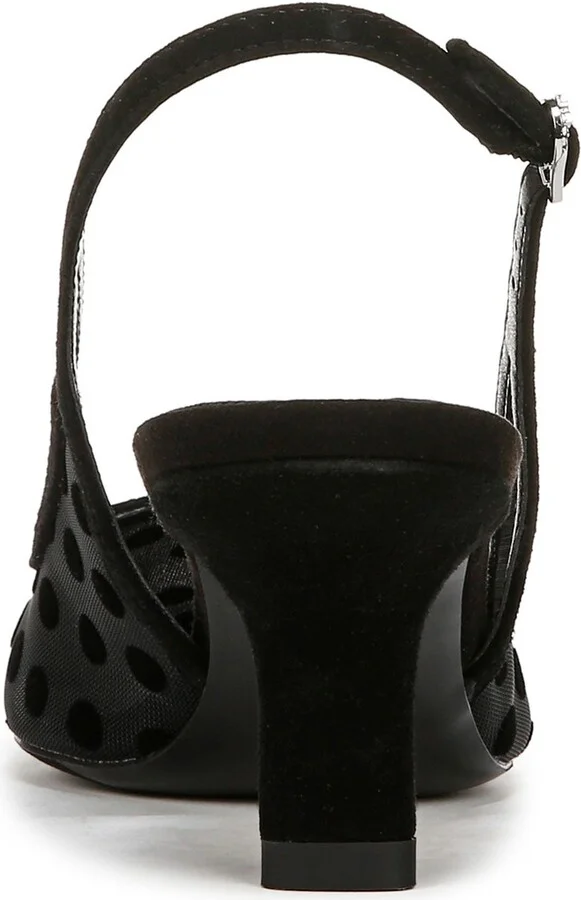 Bianka Slingback Mesh Pointed Toe Pump - Image 7