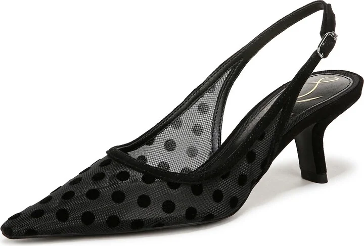 Bianka Slingback Mesh Pointed Toe Pump - Image 8