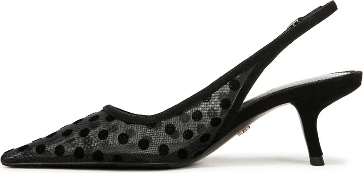 Bianka Slingback Mesh Pointed Toe Pump - Image 9