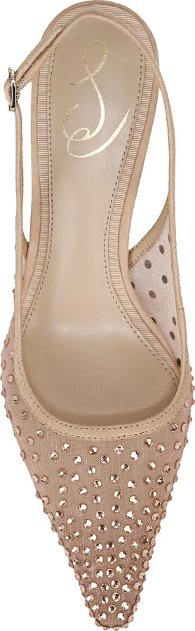 Bianka Slingback Mesh Pointed Toe Pump - Image 5