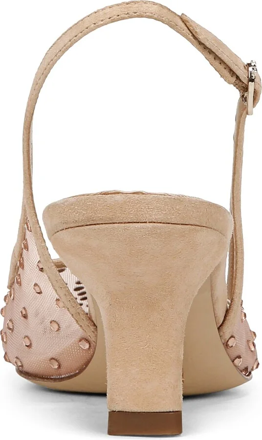 Bianka Slingback Mesh Pointed Toe Pump - Image 7