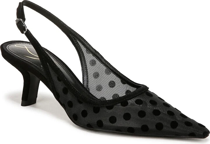 Bianka Slingback Mesh Pointed Toe Pump
