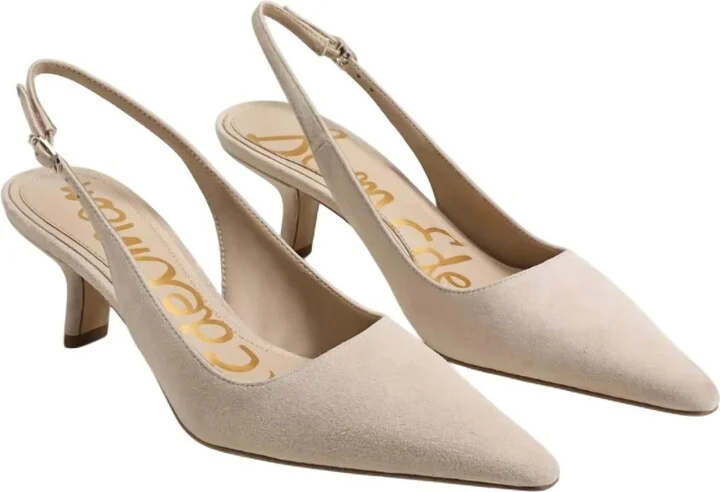 Bianka Slingback Pump In Cappuccino Suede