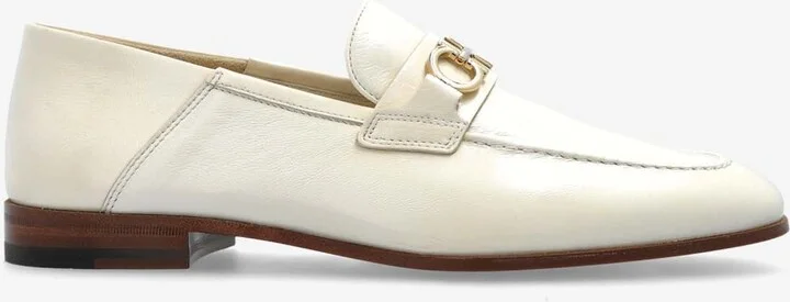 Biarritz Gancini Leather Loafers