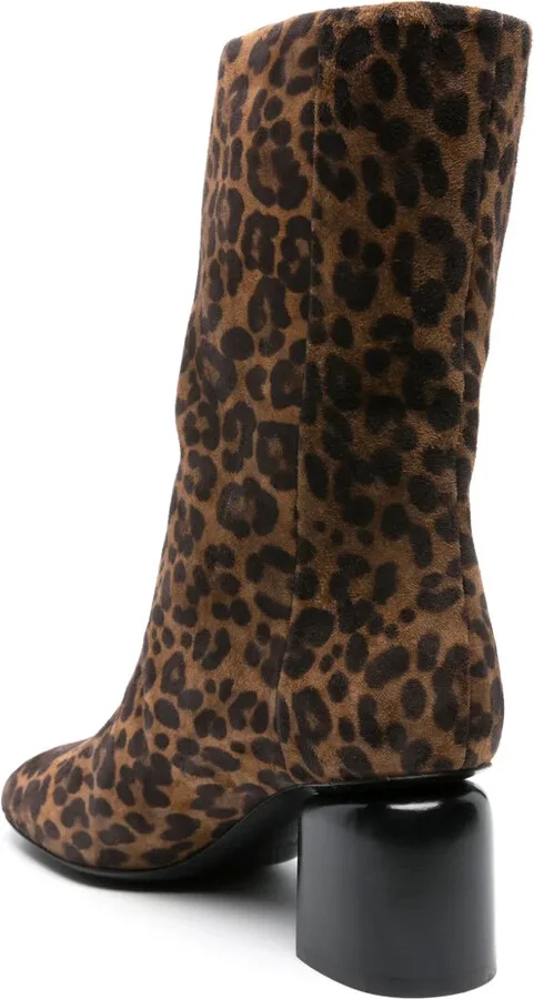 Biba 70mm leopard-print boots - Image 3