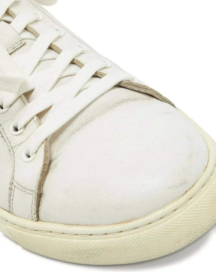 Bibi Butterfly embellished leather sneakers - Image 5
