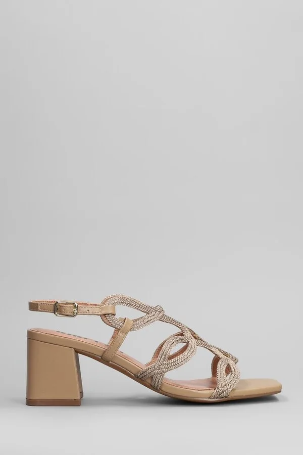 Bibi Lou Block Heel Slingback Sandals