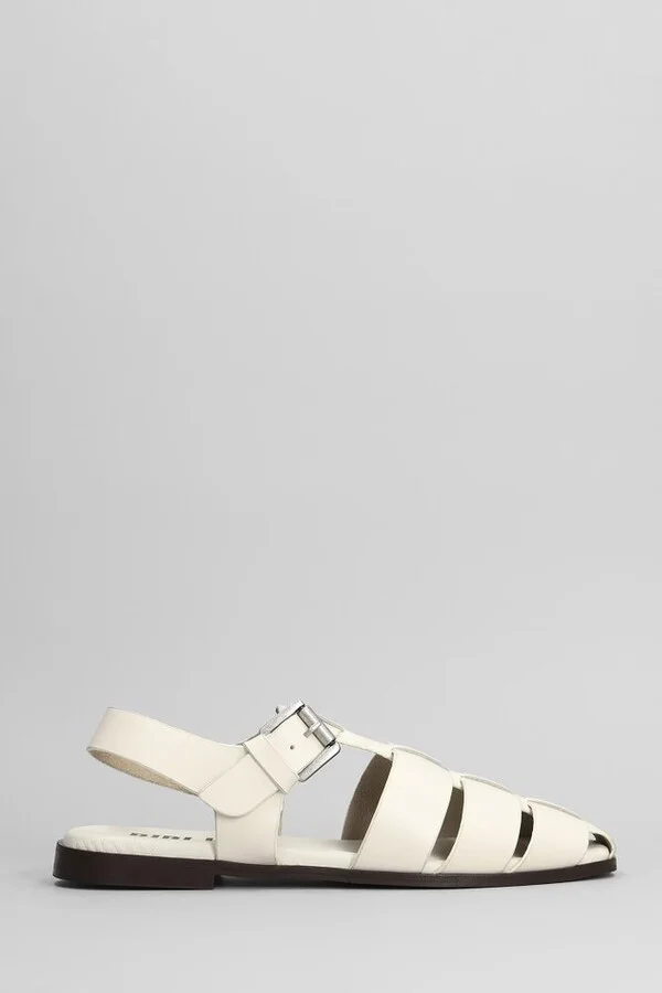 Bibi Lou Buckled Flat Sandals