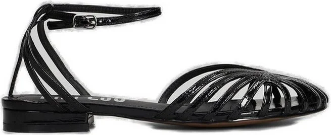Bibi Lou Buckled Flat Shoes