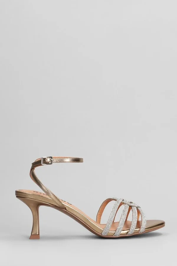 Bibi Lou Embellished Buckled Sandals