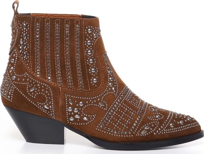 Bibi Lou Studded Ankle Boots