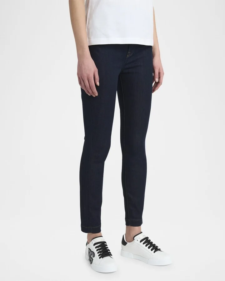 Bicolor Crystal DG Low-Top Sneakers - Image 7