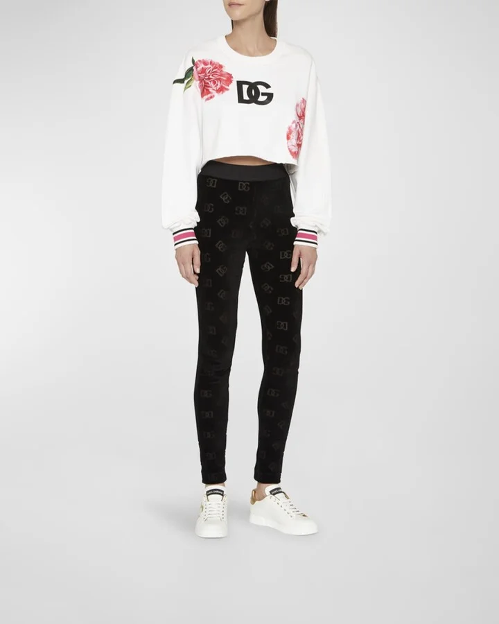 Bicolor Low-Top Leather Sneakers - Image 5