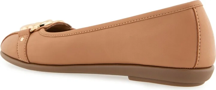 Big Bet Buckle Round Toe Flat - Image 2