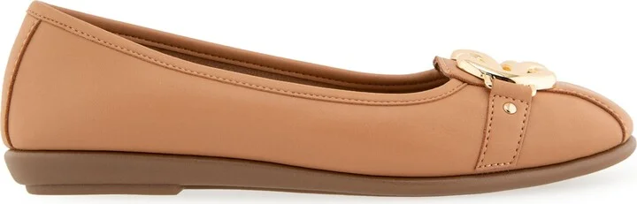 Big Bet Buckle Round Toe Flat - Image 3