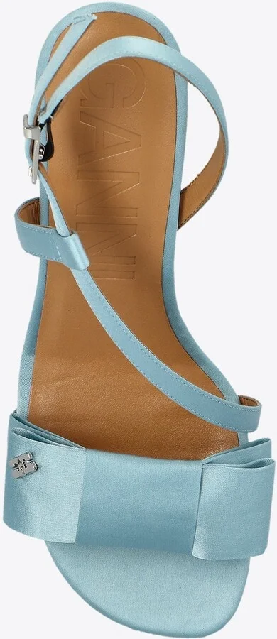 Big Bow 95 Satin Sandals - Image 3