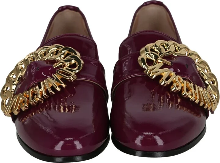 Big Buckle Patent Leather Loafer - Image 6