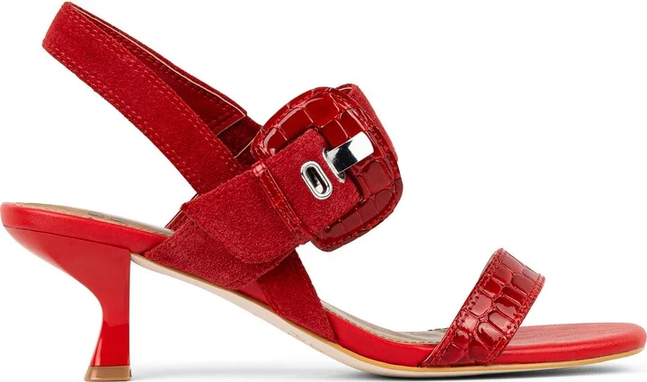 Big Buckle Slingback Sandal - Image 3