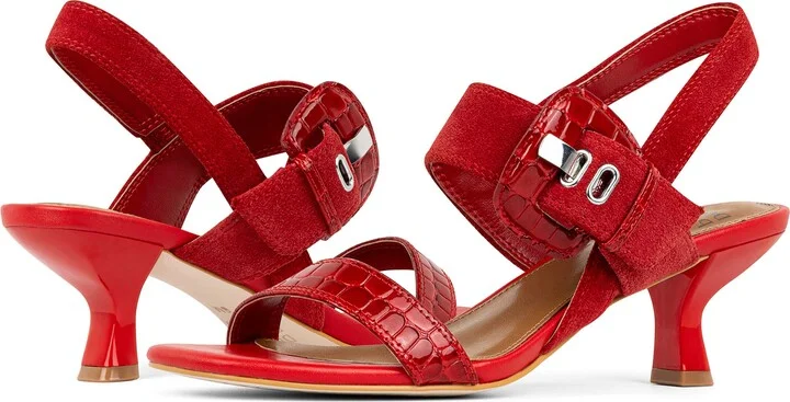 Big Buckle Slingback Sandal - Image 8