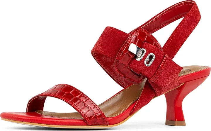 Big Buckle Slingback Sandal - Image 9