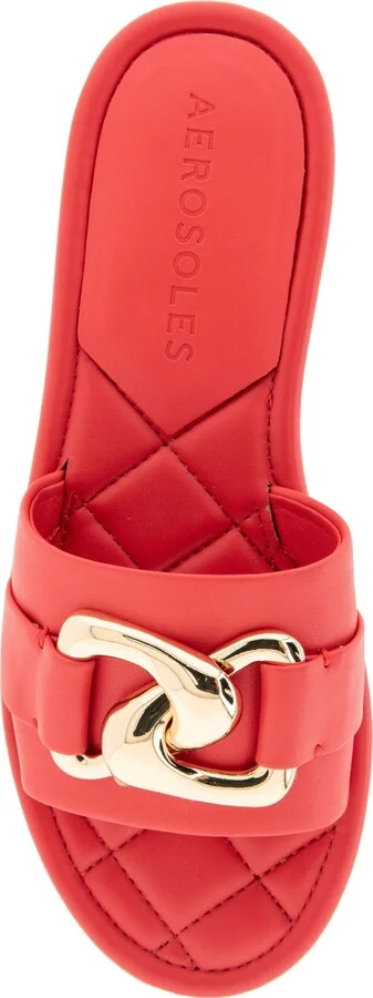 Big Charm Link Slide Sandal - Image 5