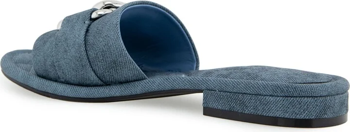 Big Charm Link Slide Sandal - Image 8
