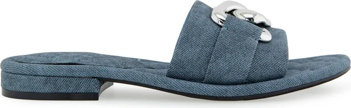 Big Charm Link Slide Sandal - Image 10