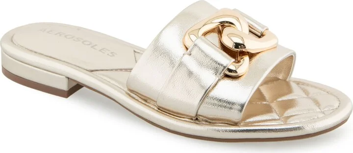 GOLD METALLIC FAUX LEATHER