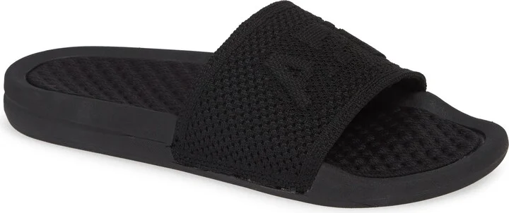 Big Logo TechLoom Knit Sport Slide