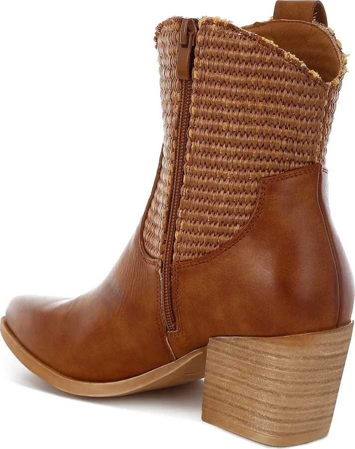 Big Mood Raffia Western Boot - Image 10