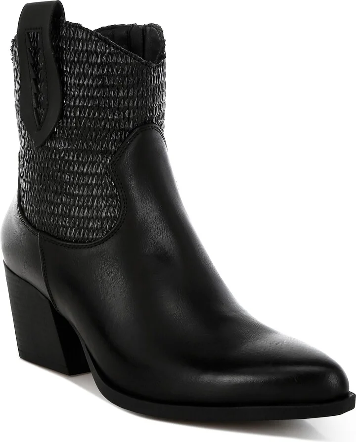 Big Mood Raffia Western Boot