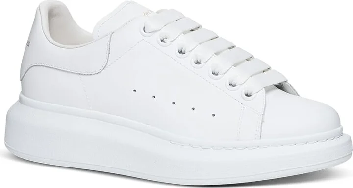 'big Sole' White Low Top Sneakers In Leather Woman - Image 2