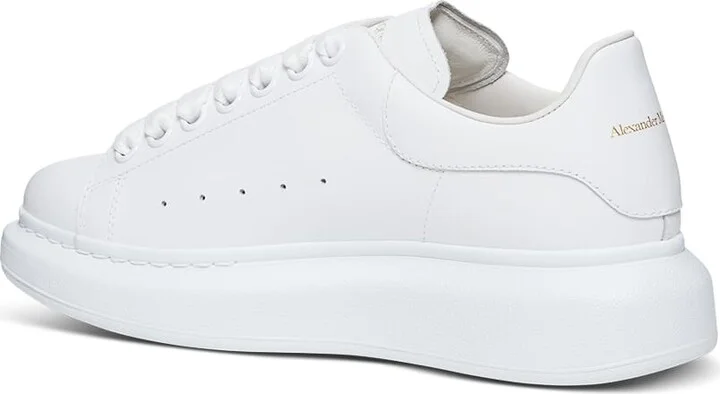 'big Sole' White Low Top Sneakers In Leather Woman - Image 3