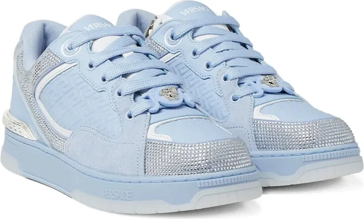 Biggie Basket crystal-embellished sneakers - Image 2