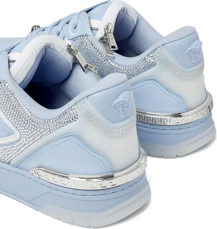 Biggie Basket crystal-embellished sneakers - Image 4