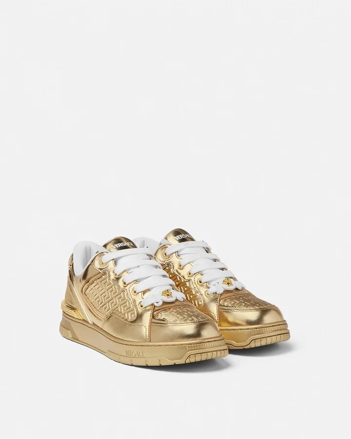 Biggie Basket Metallic Sneakers - Image 2