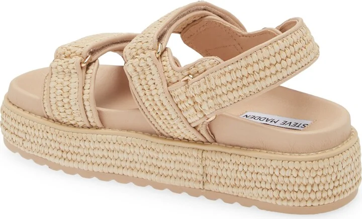 Bigmona Raffia Platform Sandal - Image 4