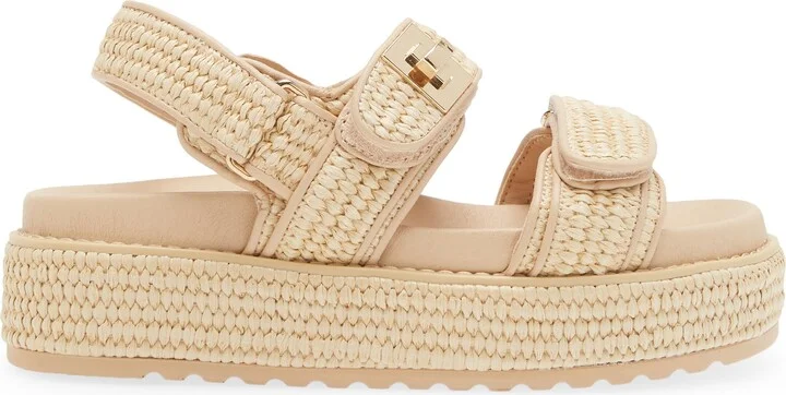 Bigmona Raffia Platform Sandal - Image 5