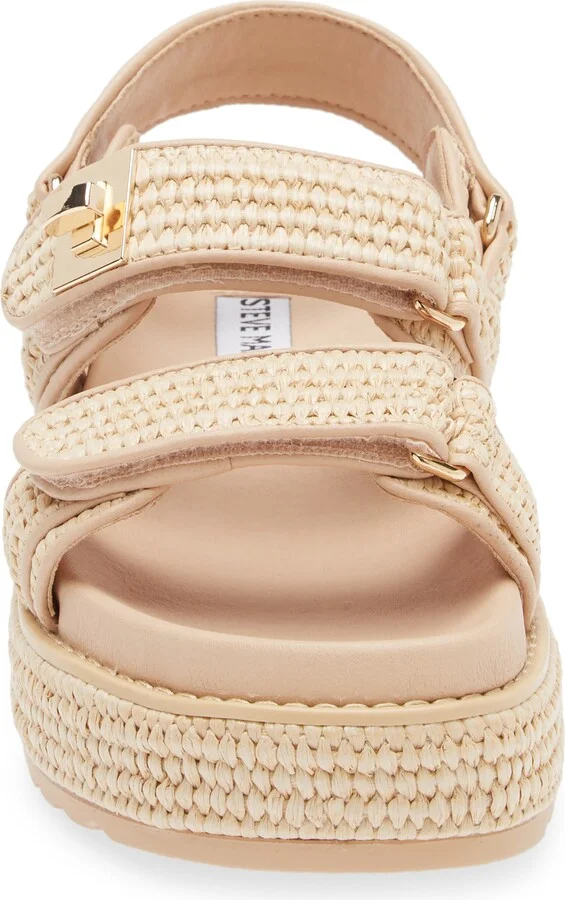 Bigmona Raffia Platform Sandal - Image 6