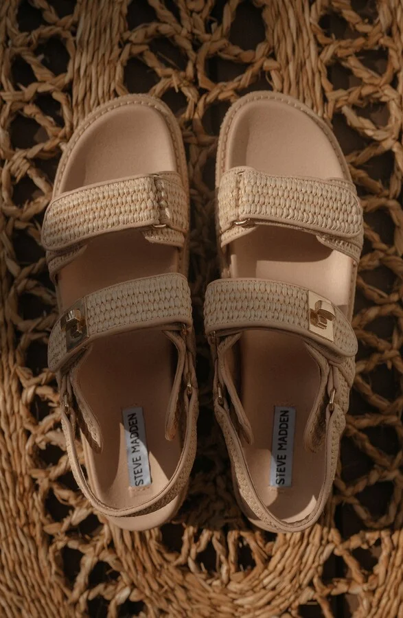 Bigmona Raffia Platform Sandal - Image 9