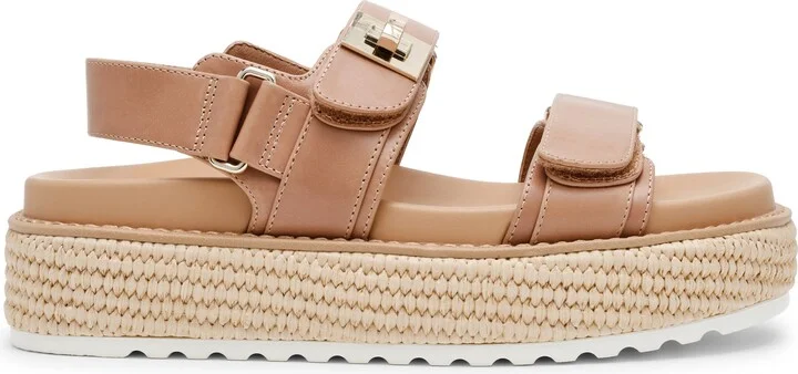 Bigmona Raffia Platform Sandal - Image 11