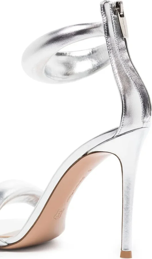 Bijoux 105mm leather sandals - Image 4
