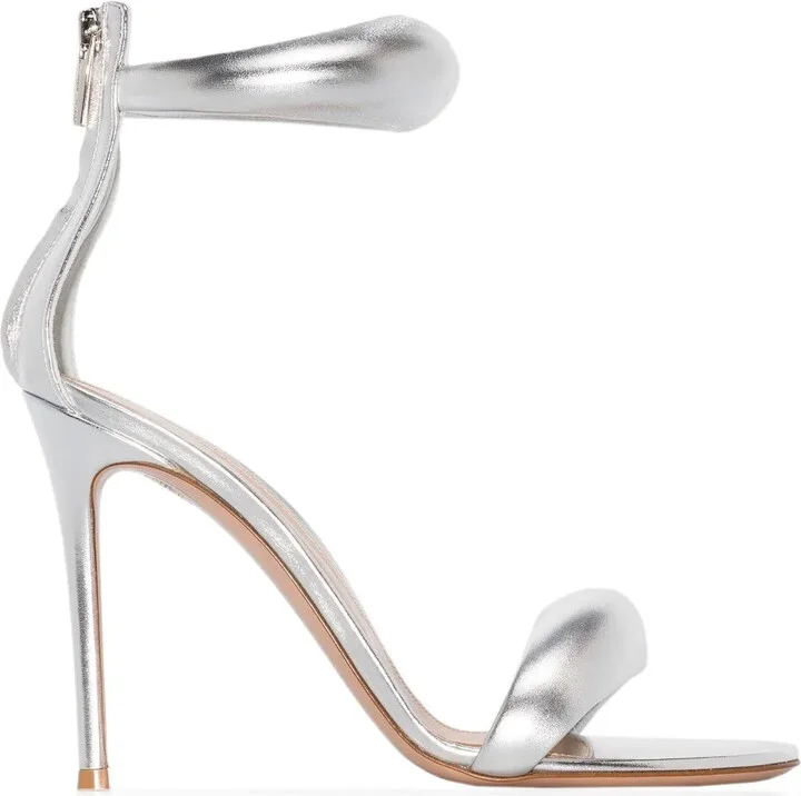 Bijoux 105mm leather sandals