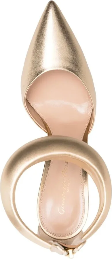 Bijoux 105mm padded-strap pumps - Image 4