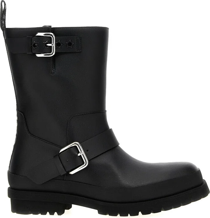 'Biker' Ankle Boots