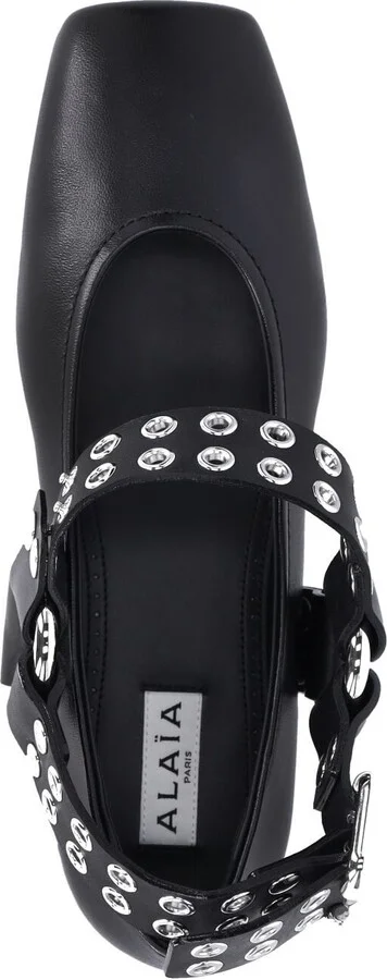 biker Ballet Flats - Image 5