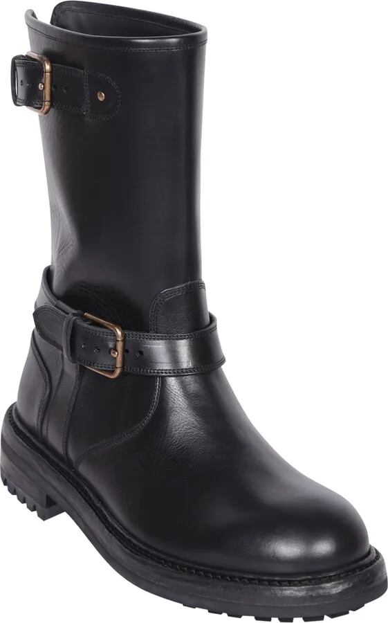 Biker Black Boots - Image 2